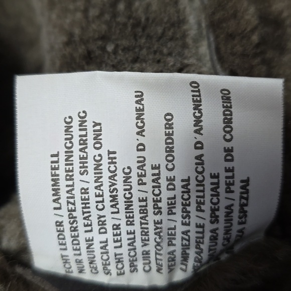 Bradley Brown Genuine Leather Shearling Size XL Unisex - Picture 7 of 9